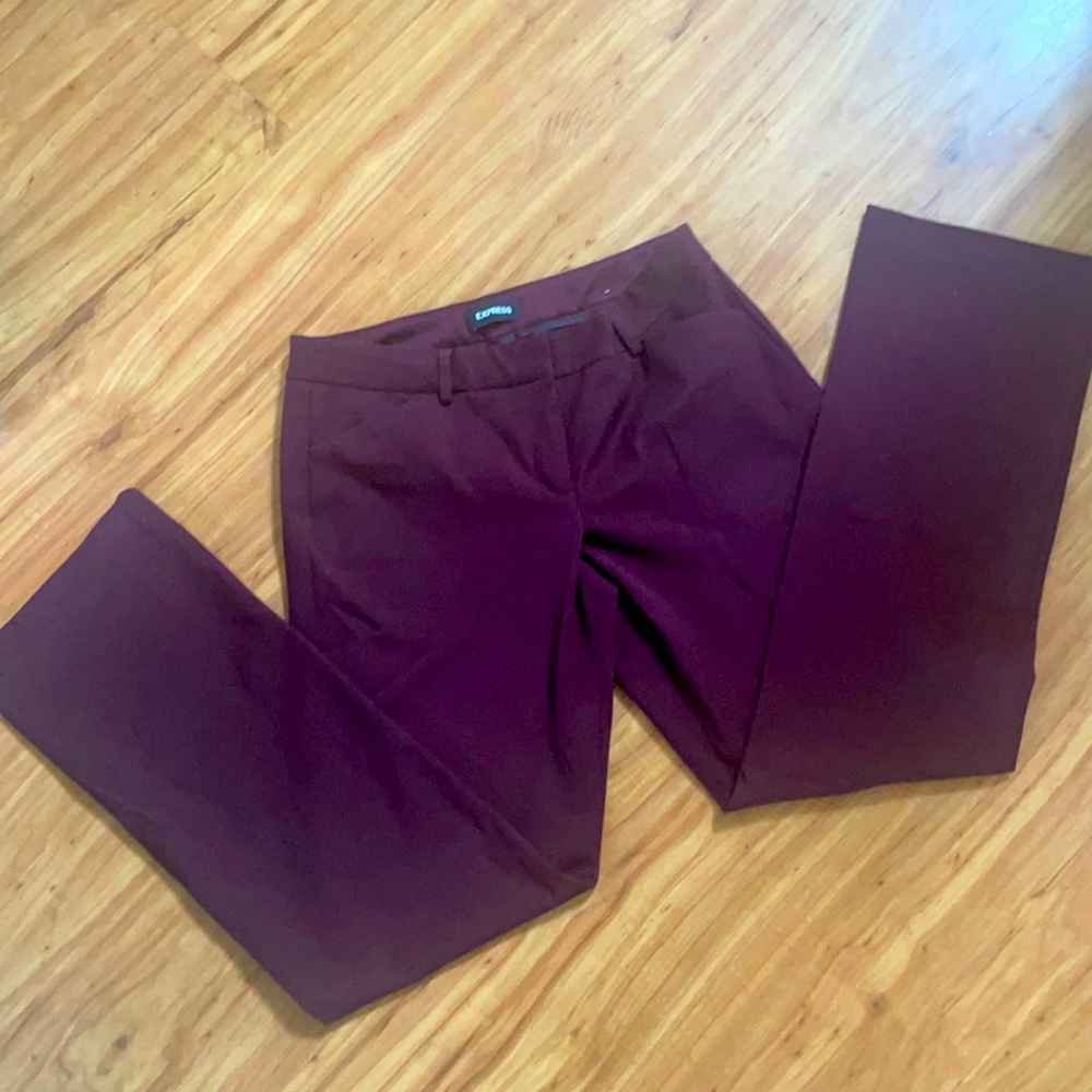 Maroon Express slacks